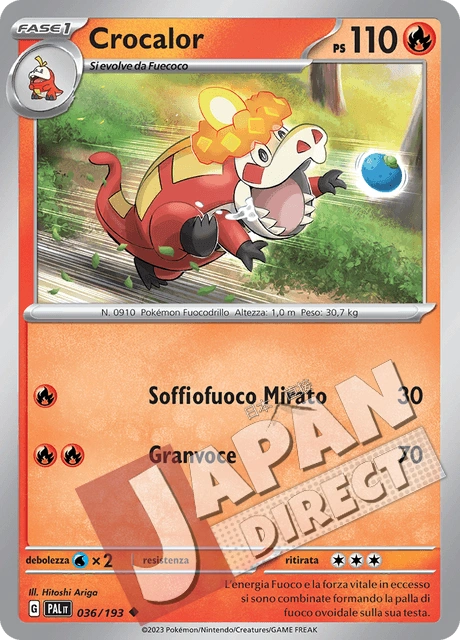 (PAL 036/193) Crocalor  Non Comune