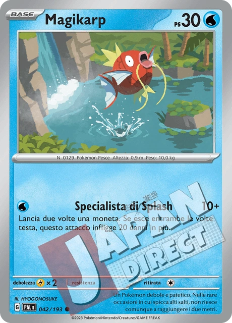 (PAL 042/193) Magikarp  Comune