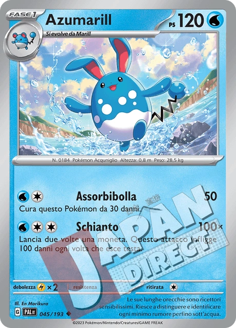 (PAL 045/193) Azumarill  Non Comune