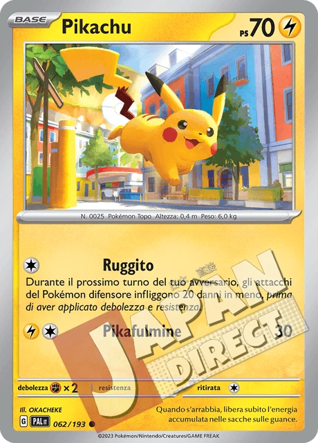 (PAL 062/193) Pikachu  Comune