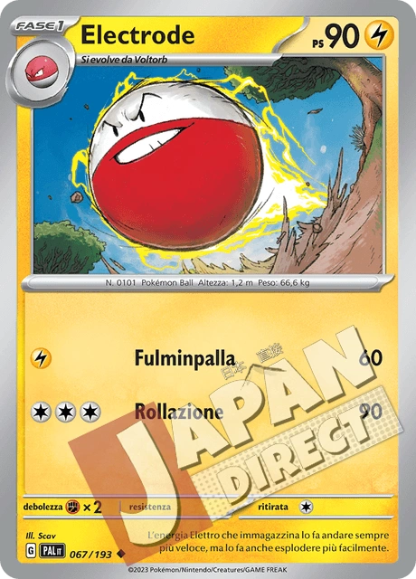 (PAL 067/193) Electrode  Non Comune