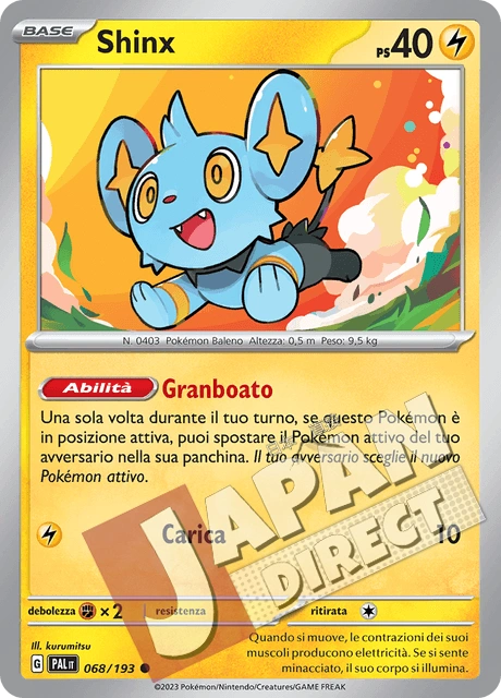 (PAL 068/193) Shinx  Comune