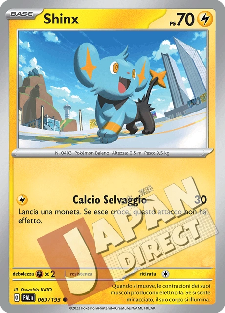 (PAL 069/193) Shinx  Comune