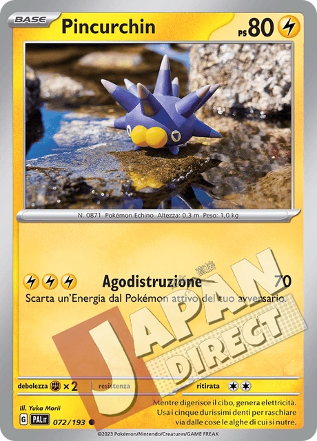 (PAL 072/193) Pincurchin  Comune