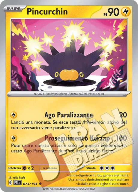 (PAL 073/193) Pincurchin  Non Comune