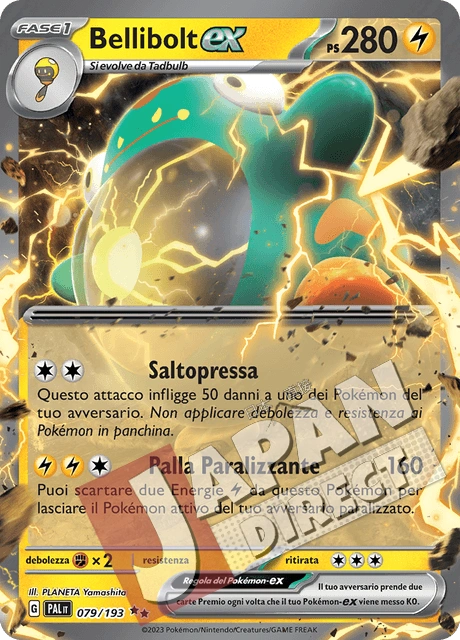 (PAL 079/193) Bellibolt-ex  Double Rare