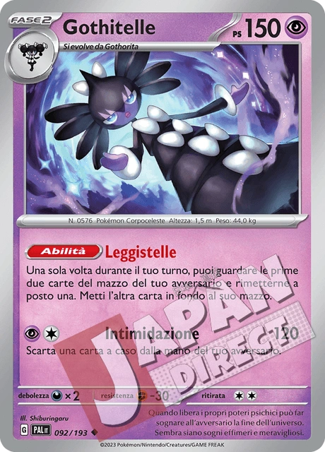 (PAL 092/193) Gothitelle  Non Comune