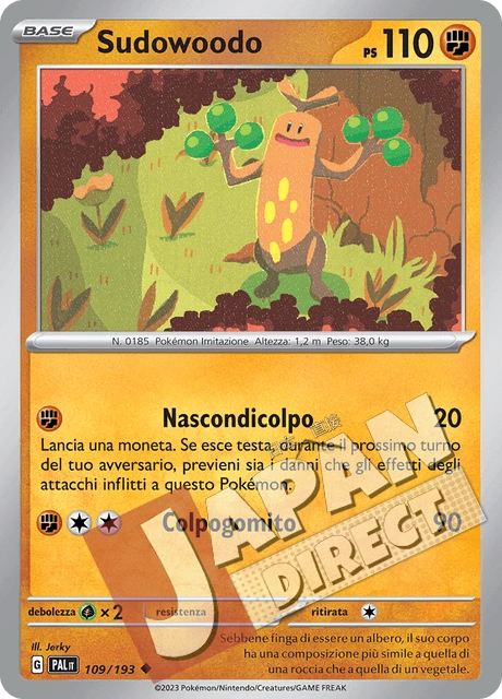 (PAL 109/193) Sudowoodo  Non Comune