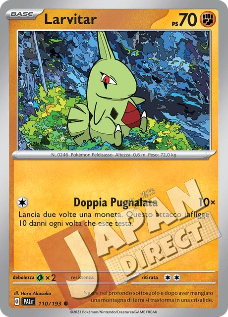 (PAL 110/193) Larvitar  Comune