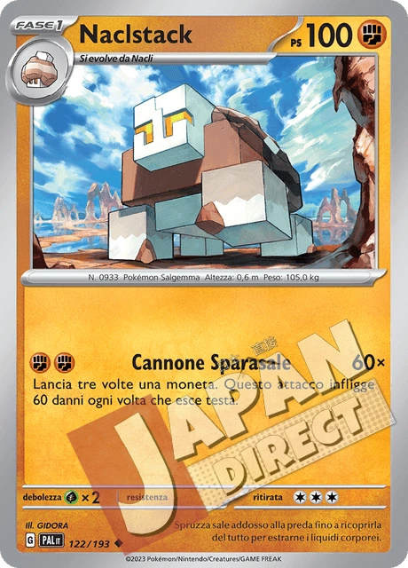 (PAL 122/193) Naclstack  Non Comune