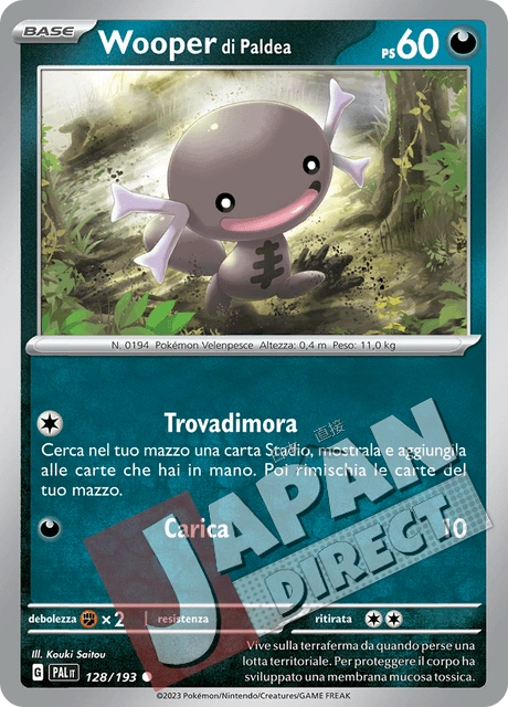 (PAL 128/193) Wooper di Paldea  Comune