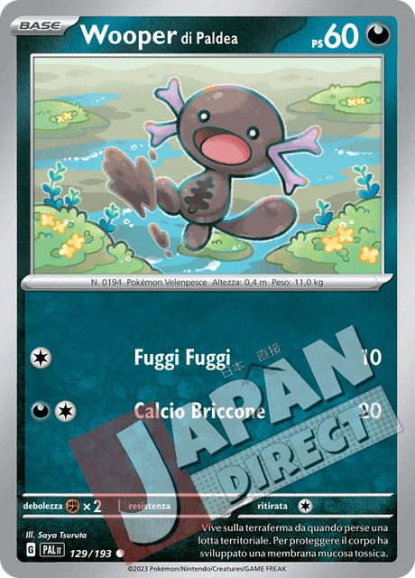 (PAL 129/193) Wooper di Paldea  Comune
