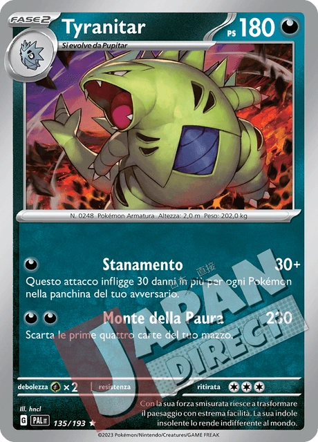 (PAL 135/193) Tyranitar  Rara