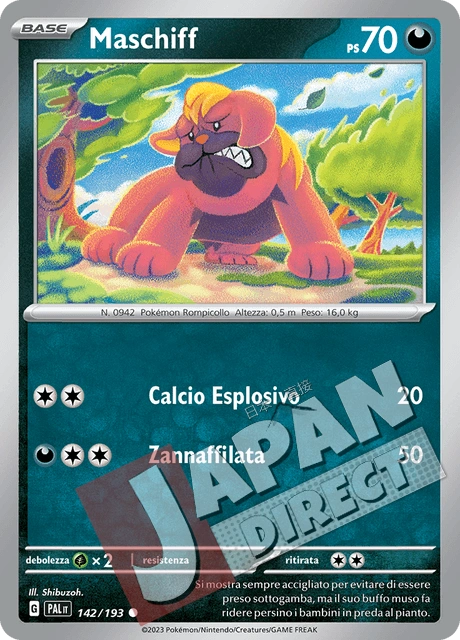 (PAL 142/193) Maschiff  Comune