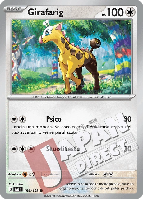 (PAL 154/193) Girafarig  Comune