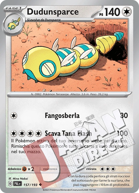 (PAL 157/193) Dudunsparce  Non Comune