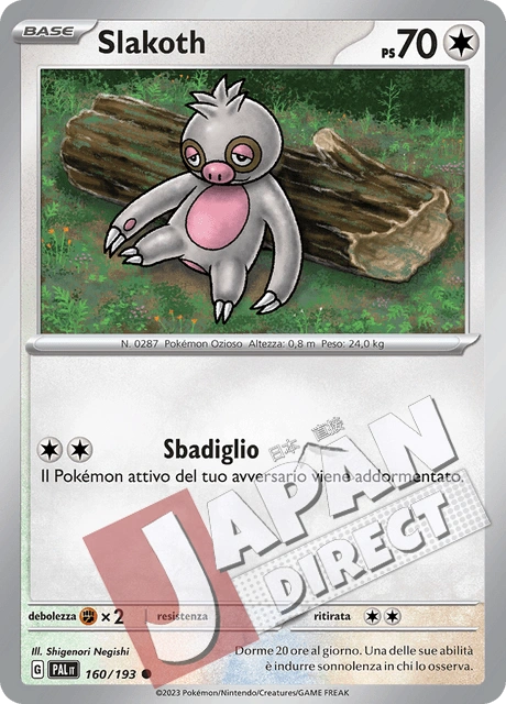 (PAL 160/193) Slakoth  Comune