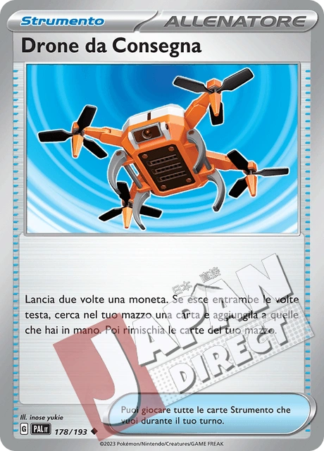 (PAL 178/193) Drone da Consegna  Non Comune