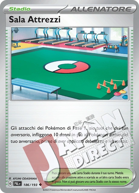 (PAL 186/193) Sala Attrezzi  Non Comune