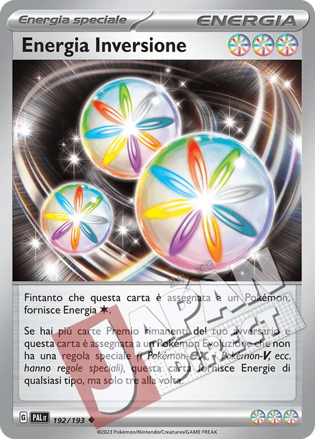 (PAL 192/193) Energia Inversione  Non Comune