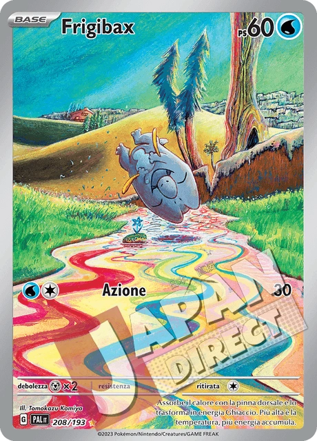 (PAL 208/193) Frigibax  Illustrazione Rara