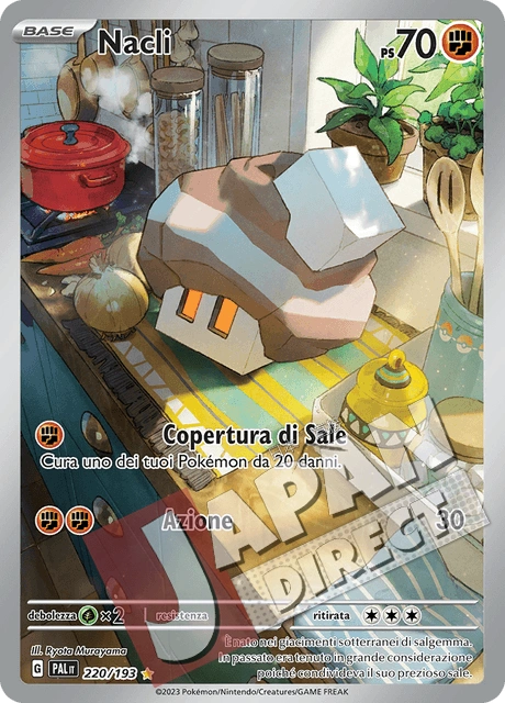 (PAL 220/193) Nacli  Illustrazione Rara