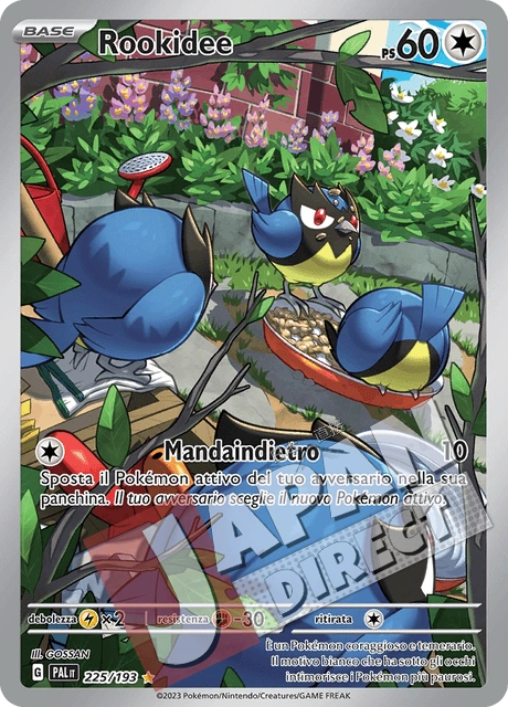 (PAL 225/193) Rookidee  Illustrazione Rara