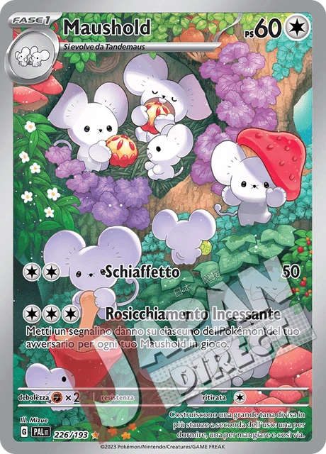 (PAL 226/193) Maushold  Illustrazione Rara