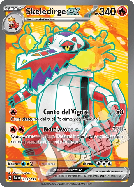 (PAL 233/193) Skeledirge-ex  Full Art