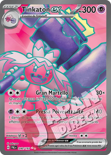 (PAL 240/193) Tinkaton-ex  Full Art