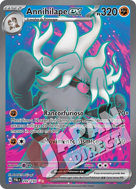 (PAL 242/193) Annihilape-ex  Full Art