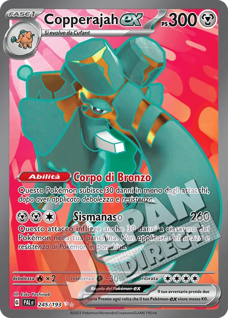(PAL 245/193) Copperajah-ex  Full Art
