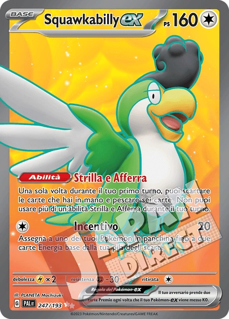 (PAL 247/193) Squawkabilly-ex  Full Art