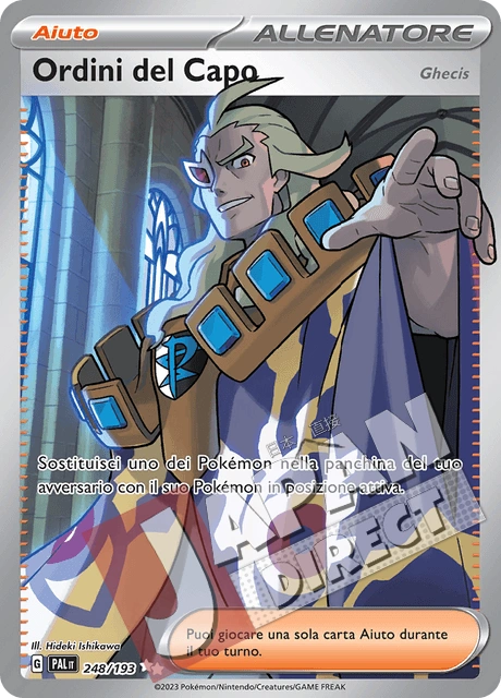 (PAL 248/193) Ordini del Capo  Full Art