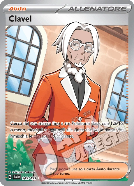 (PAL 249/193) Clavel  Full Art