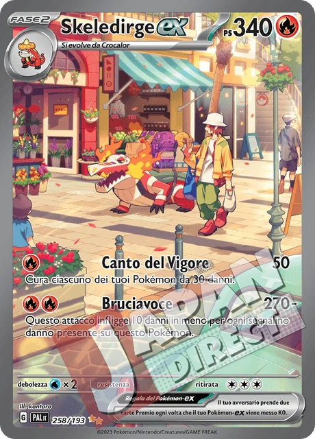 (PAL 258/193) Skeledirge-ex  Alternative Art