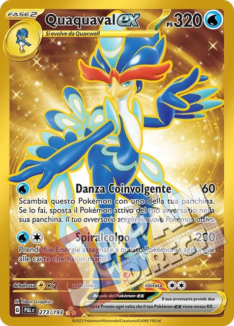 (PAL 273/193) Quaquaval-ex  Rara Segreta