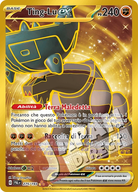 (PAL 275/193) Ting-Lu-ex  Rara Segreta