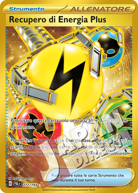 (PAL 277/193) Recupero di Energia Plus  Rara Segreta