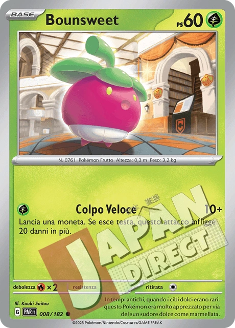 (PAR 008/182) Bounsweet  Comune