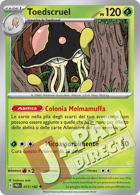 (PAR 017/182) Toedscruel  Non Comune