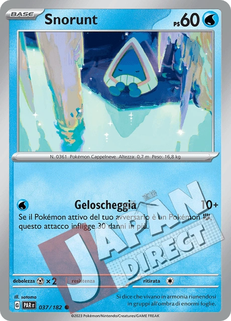 (PAR 037/182) Snorunt  Comune