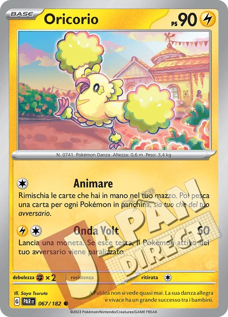 (PAR 067/182) Oricorio  Comune