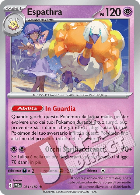 (PAR 081/182) Espathra  Rara