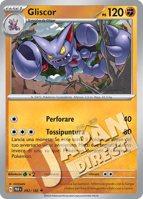 (PAR 092/182) Gliscor  Non Comune