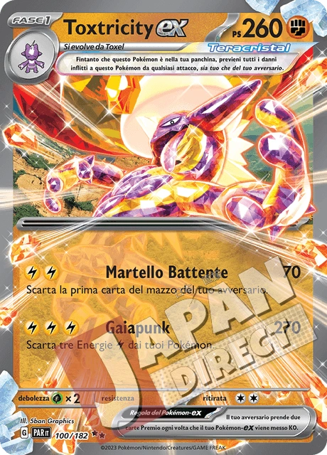 (PAR 100/182) Toxtricity-ex Teracristal Double Rare