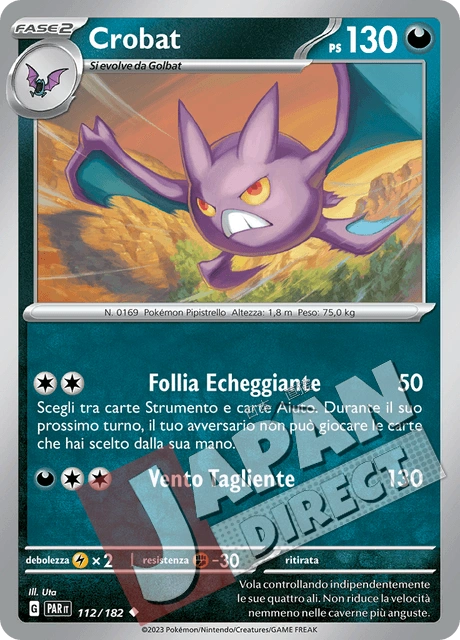 (PAR 112/182) Crobat  Non Comune