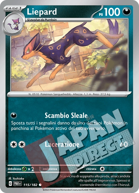 (PAR 115/182) Liepard  Comune