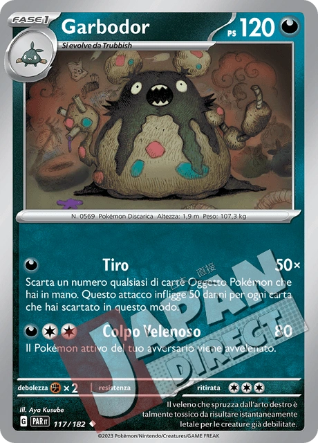 (PAR 117/182) Garbodor  Non Comune