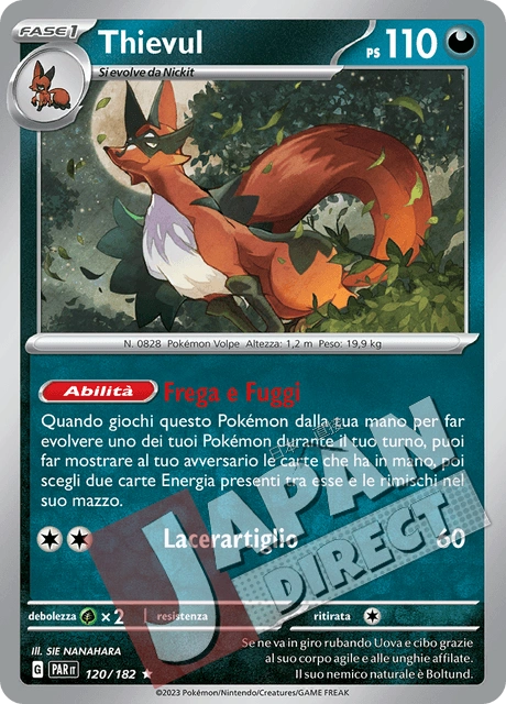 (PAR 120/182) Thievul  Rara